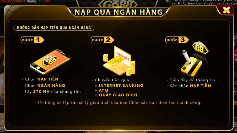 Cách rút tiền trực tuyến từ 68Game - 68Game