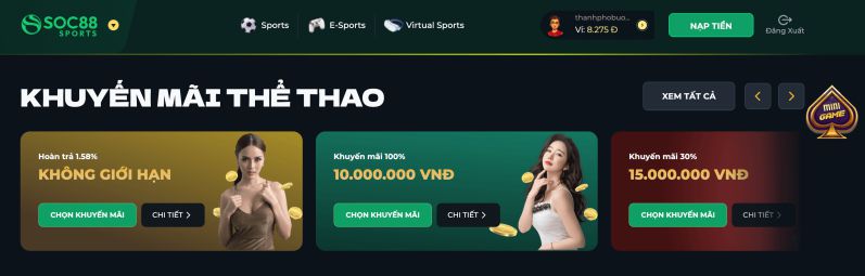 Thông tin quan trọng về chi tiết tài khoản khi gửi tiền vào tài khoản Soco88 - Soco88