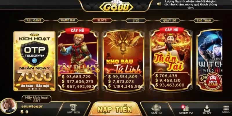Cổng game đạt chuẩn U888 này cung cấp rất nhiều trò chơi đa dạng - U888