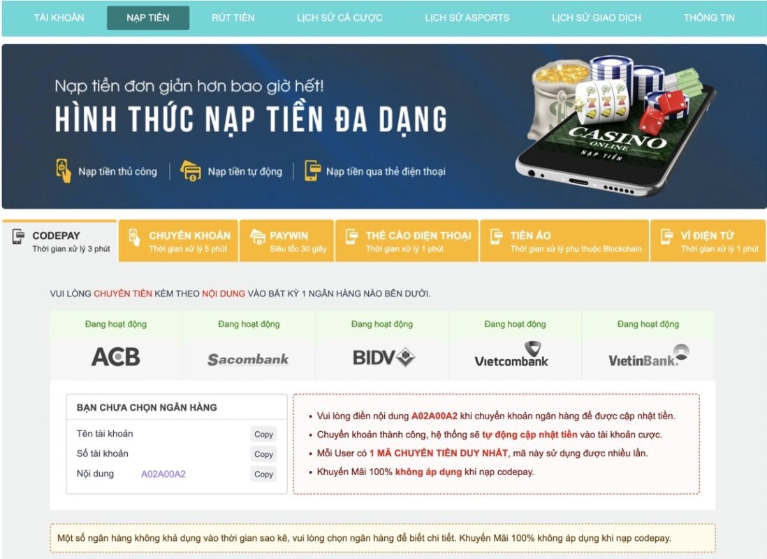 Loto288 cung cấp các lựa chọn cá cược hấp dẫn và thú vị - Loto288